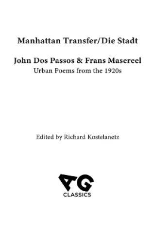 Cover of Manhattan Transfer / Die Stadt