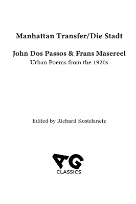 Book cover for Manhattan Transfer / Die Stadt