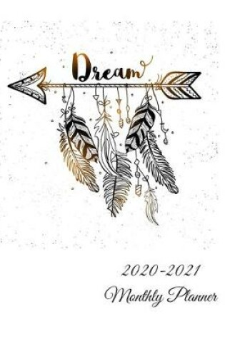 Cover of Dream 2020-2021 Monthly Planner