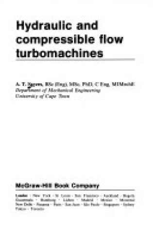 Cover of Hydraulic and Compressible Flow Turbomachines