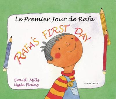 Book cover for Rafa's First Day English/French