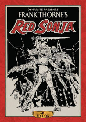 Book cover for Frank Thorne's Red Sonja