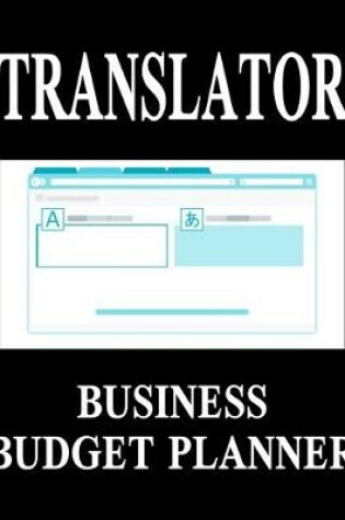 Cover of Translator Business Budget Planner
