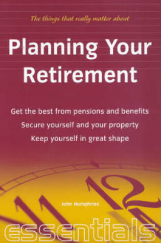 Cover of Planning Your Retirement