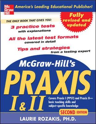 Book cover for EBK McGraw-Hill's PRAXIS I and II, 2nd E