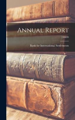 Cover of Annual Report; 199899