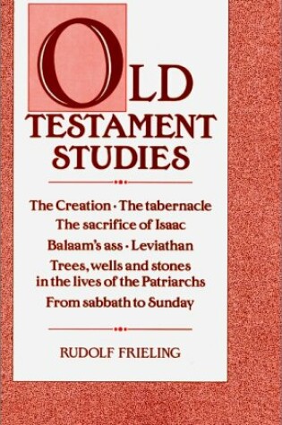 Cover of Old Testament Studies