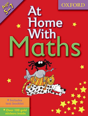 Book cover for At Home with Maths (5-7)