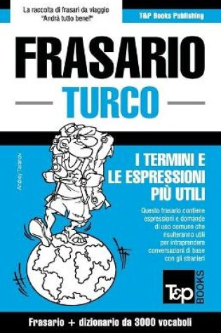 Cover of Frasario Italiano-Turco e vocabolario tematico da 3000 vocaboli
