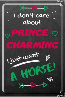 Book cover for I don't care about Prince Charming