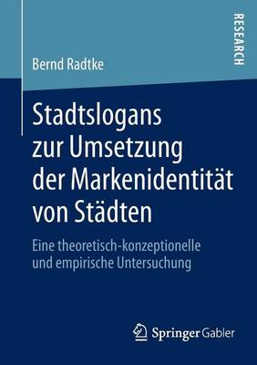 Book cover for Stadtslogans Zur Umsetzung Der Markenidentitat Von Stadten