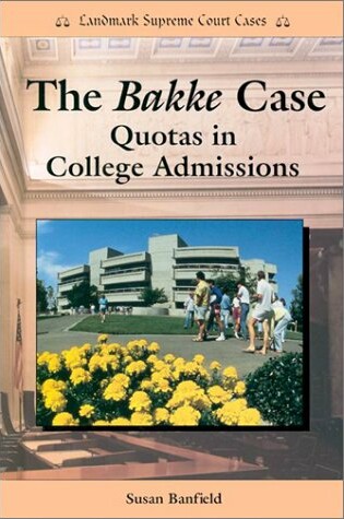 Cover of The Bakke Case