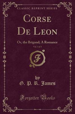 Book cover for Corse de Leon, Vol. 3 of 3