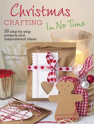 Book cover for Christmas Crafting in No Time