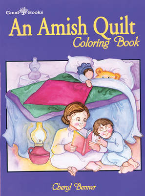 Book cover for Amish Quilt Coloring Book