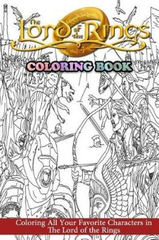 Cover of The Lord of the Rings Coloring Book