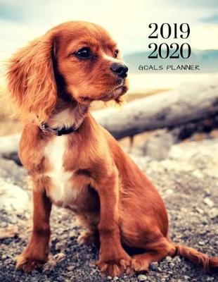 Book cover for 2019 2020 Puppy Dog 15 Months Daily Planner