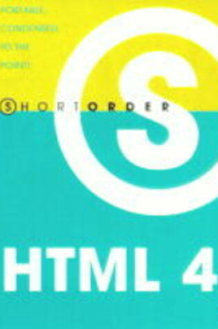 Cover of Short Order HTML 4