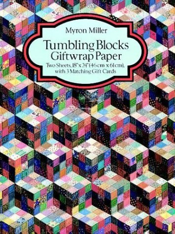 Book cover for Tumbling Blocks Giftwrap Paper