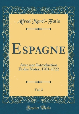 Book cover for Espagne, Vol. 2