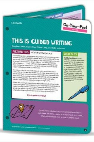 Cover of On-Your-Feet Guide: This Is Guided Writing