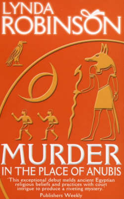 Book cover for Murder in the Place of Anubis