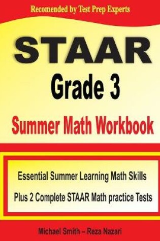Cover of STAAR Grade 3 Summer Math Workbook