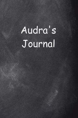 Cover of Audra Personalized Name Journal Custom Name Gift Idea Audra