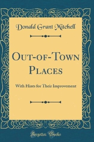 Cover of Out-Of-Town Places