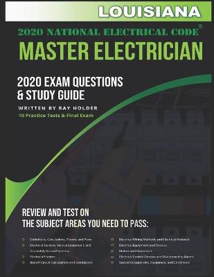 Book cover for Louisiana 2020 Master Electrician Exam Study Guide and Questions