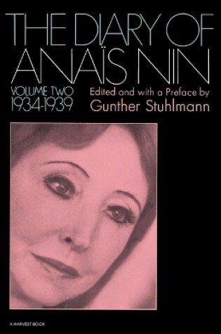 Cover of The Diary of Anais Nin 1934-1939