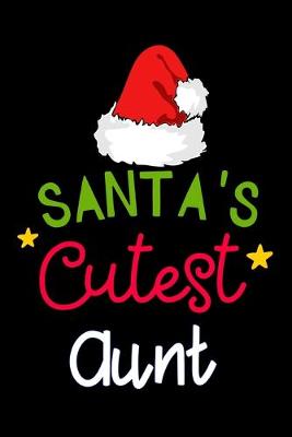Book cover for santa's cutest Aunt