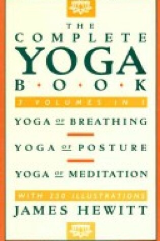 Cover of Hewitt, James Complete Yoga Book