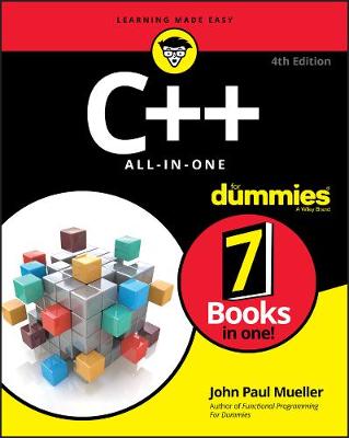 Book cover for C++ All-in-One For Dummies