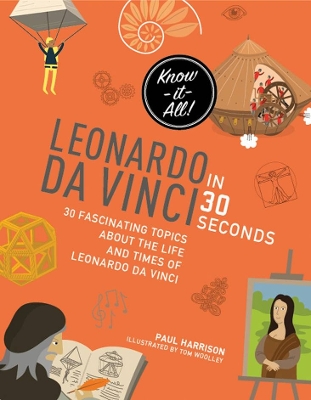 Cover of Leonardo Da Vinci in 30 Seconds