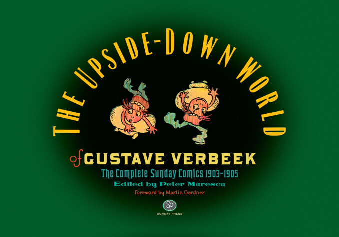 Book cover for The Upside-Down World of Gustave Verbeek