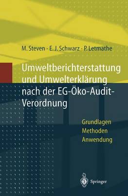 Book cover for Umweltberichterstattung und Umwelterklärung nach der EG-Ökoaudit-Verordnung