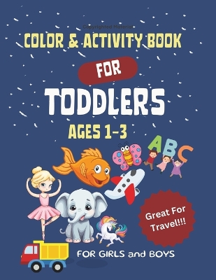 Book cover for Color & Activity Book For Toddlers