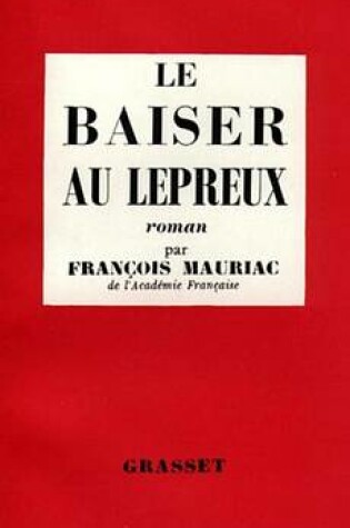 Cover of Le Baiser Au Lepreux