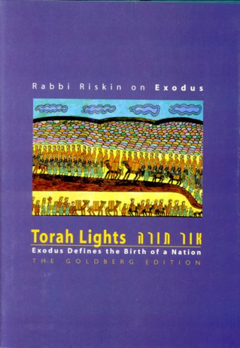 Book cover for Torah Lights Volume II Exodus Defines the Birth of a Nation