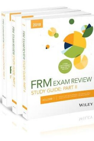 Cover of Wiley 2018 Part II FRM Exam Study Guide & Practice Question Pack