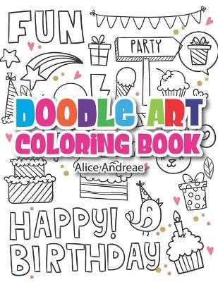 Book cover for Doodles Coloring Book