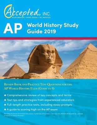 Book cover for AP World History Study Guide 2019