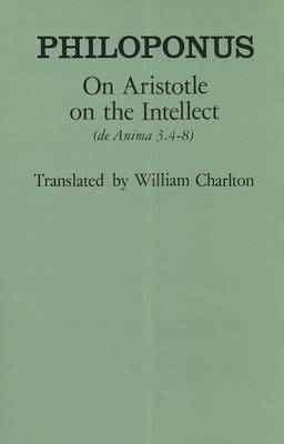 Cover of On Aristotle's "On the Intellect"