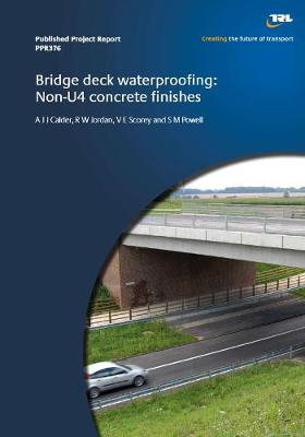 Book cover for Bridge deck waterproofing