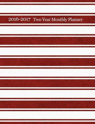 Book cover for 2 Year Monthly Planner - 2016 & 2017