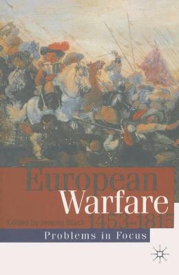 Book cover for European Warfare 1453-1815