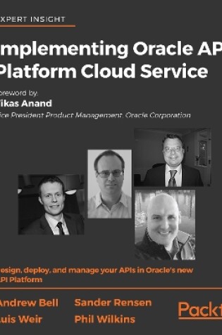 Cover of Implementing Oracle API Platform Cloud Service