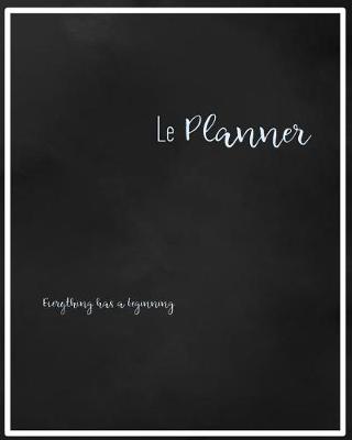 Book cover for Le Planner