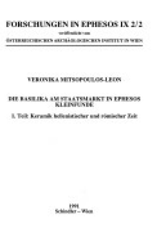 Cover of Der Kroisos-Tempel
